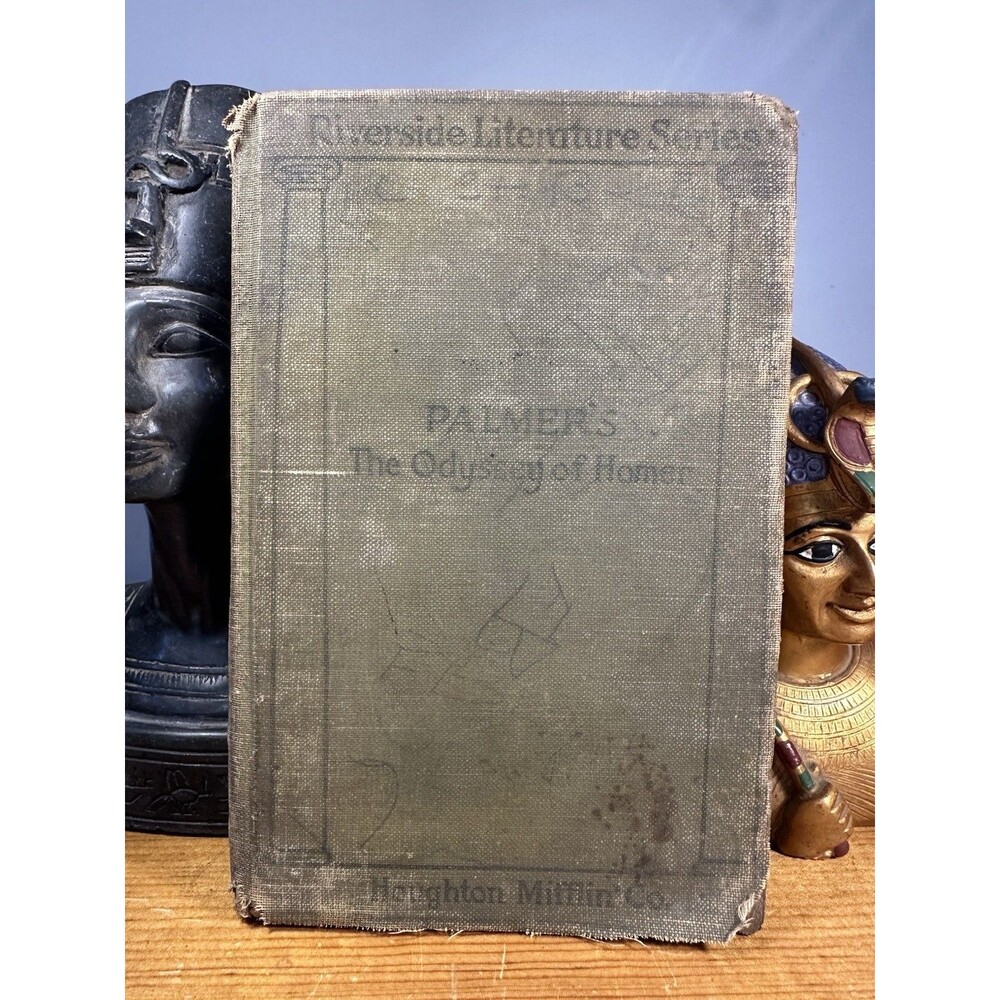 1891 The Odyssey of Homer Abridged School Edition Palmer Riverside Series HC